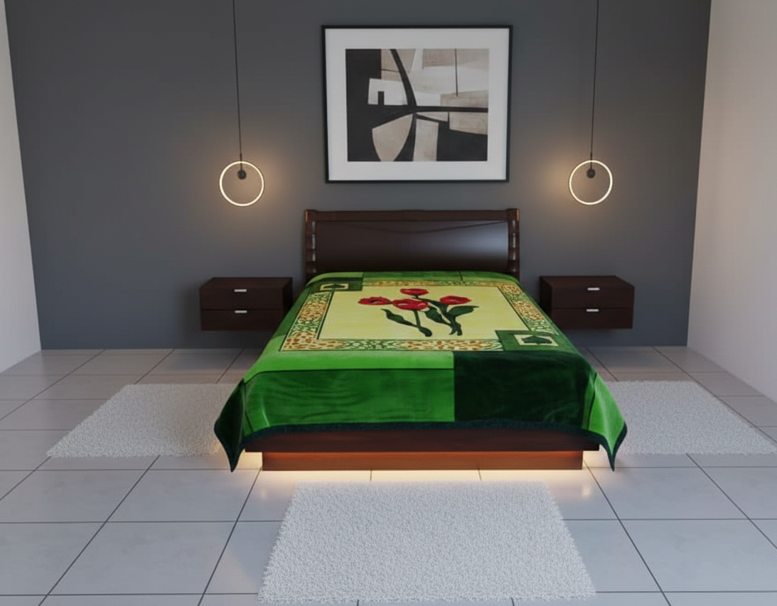 Istanbul-Blankets(Green )