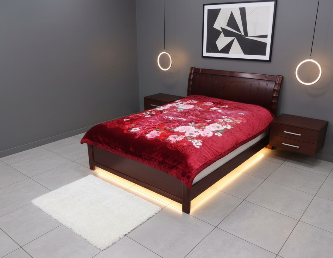 Istanbul-Blankets(Burgundy)