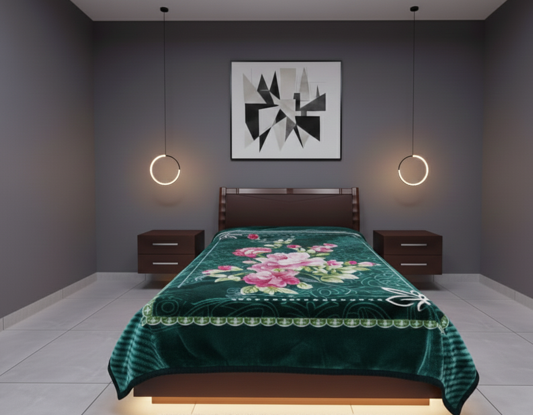 Istanbul-Blankets(Green )